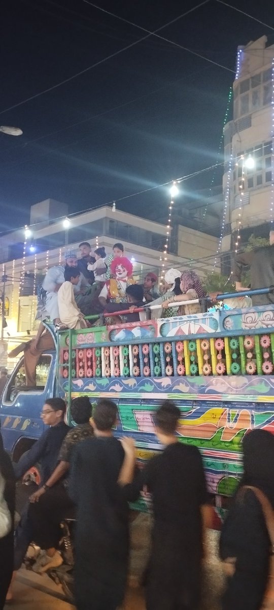 No5_check's tweet photo. Cocomo Distribution and Clown Show At Burns Road Karachi. https://t.co/LlvsBQDuW2