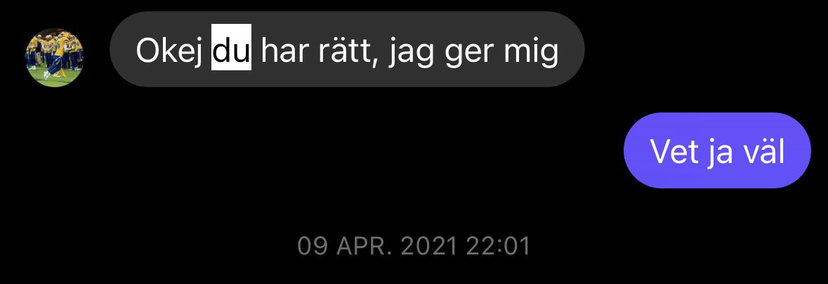 Sådär! Inget mer behöver tilläggas <a href="/isaksson89/">Fredrik Isaksson</a> #itspublicnow