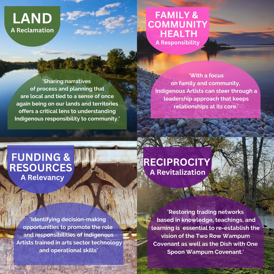 On the National Day for Truth and Reconciliation, we look to the 4 Bundles from "Paddling Upstream" for the needs and recommendations for artists and arts organizations on the path to supporting Indigenous sovereignty.