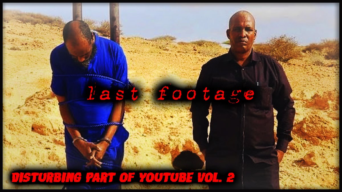 Aaaand another volume of the Disturbing Part of YouTube format! Out now on the channel! Check it out.