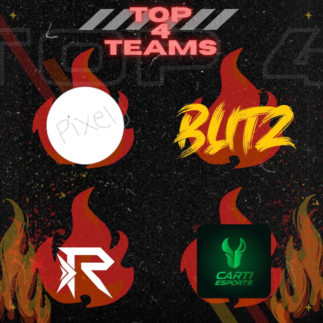 We are almost there!

Tonight we have now see our Semifinalist from our top 8 matches.
We will resume again tomorrow to showcase both matches of
ReigN Esports vs Carti Esports
and
Pixel vs Blitz esports

Thank you for the support from everyone!

#EmergeTogether