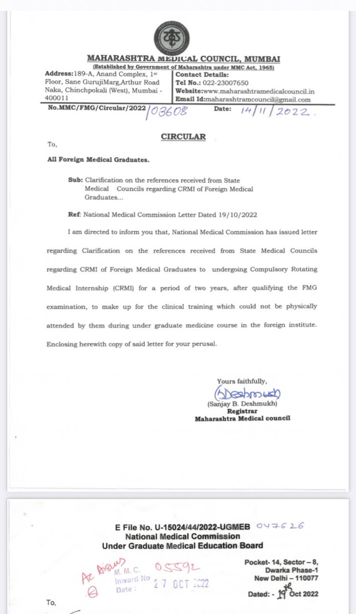 apurva_999's tweet photo. As students from India pursuing MBBS abroad in different countries) to all State DMRE’s ,State Medical Council’s ,
All Foreign Medical Graduates(FMG’s) are not paid any Stipend with the clear guidelines by NMC stating Stipend should be paid to Foreign Medical Graduates . https://t.co/aAefWw1JKY