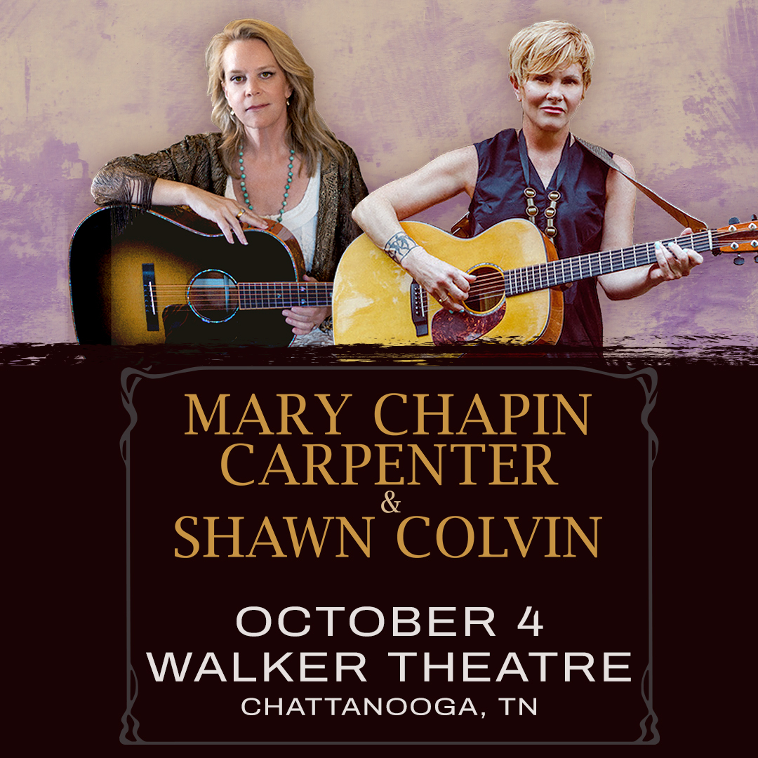 TheRiver1049's tweet photo. Mary Chapin Carpenter &amp; Shawn Colvin — LIVE! Wed., Oct. 4th at The Walker Theatre Chattanooga! Get tickets now at https://t.co/FCckCtKxka or LISTEN TO WIN HERE! https://t.co/H1x2kwVN8q