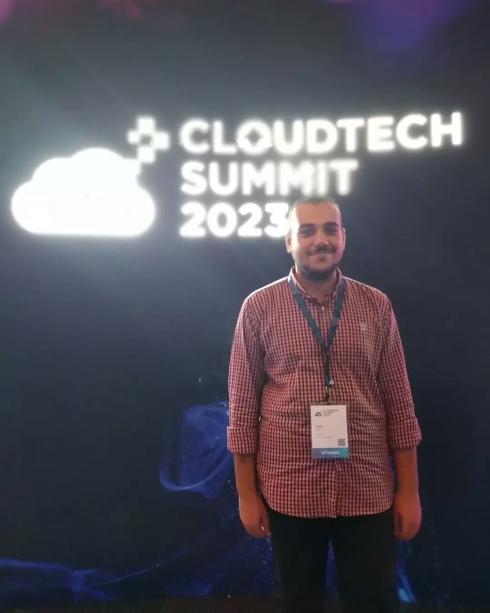 fady_nabil10's tweet image. It&apos;s my pleasure to attend CloudTech Summit&apos;23 powered by @awscloud and hosted by FORTE CLOUD ☁😍

#aws #CloudTechSummit #cloudtech #cloud #newtechnologies #it #security #cloudcomputing #nti #summit2023 #ForteCloud