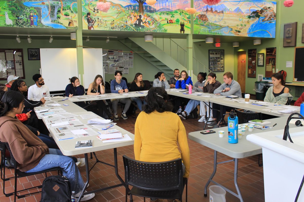 ALSTColgate's tweet image. This past week the Africana and Latin American Studies Program and the LGBTQ group had the pleasure of co-hosting Gina Malley Campos and Rosaura Rodríguez of Camp Tabonuco for Latinx/Hispanic Heritage Month!