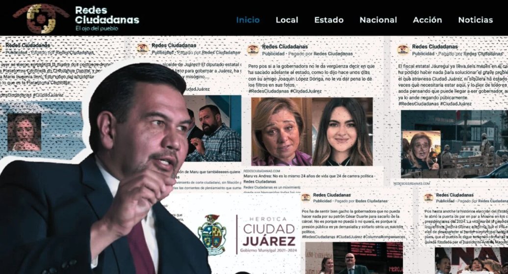 yociudadanojrz's tweet photo. 💸El @MunicipioJuarez ha financiado la desinformación contra los adversarios políticos del alcalde Cruz Pérez Cuéllar.

🧵Abrimos un hilo de los hallazgos de nuestra investigación. https://t.co/vLEi2Sc5cb