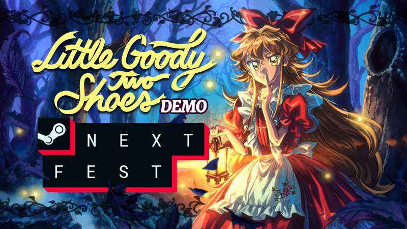 AstralShiftPro's tweet photo. Little Goody Two Shoes will be LIVE on Steam Next Fest starting from Oct. 9th with a playable DEMO!!!🌟

Keep your eyes peeled for this spooky, yet whimsical playable fairy-tale!

✨Add it to your Wishlist and don't forget to try it out!⬇️

#SteamNextFest #LGTS #gamedev https://t.co/u72I3in12I