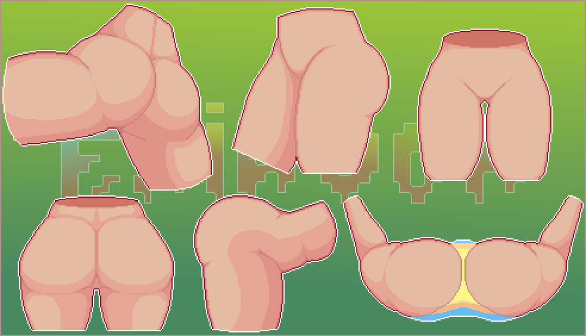 Doing some studies... this kinda of practices for sure its good way to learn.
#pixelart #nsfw #ドット絵
