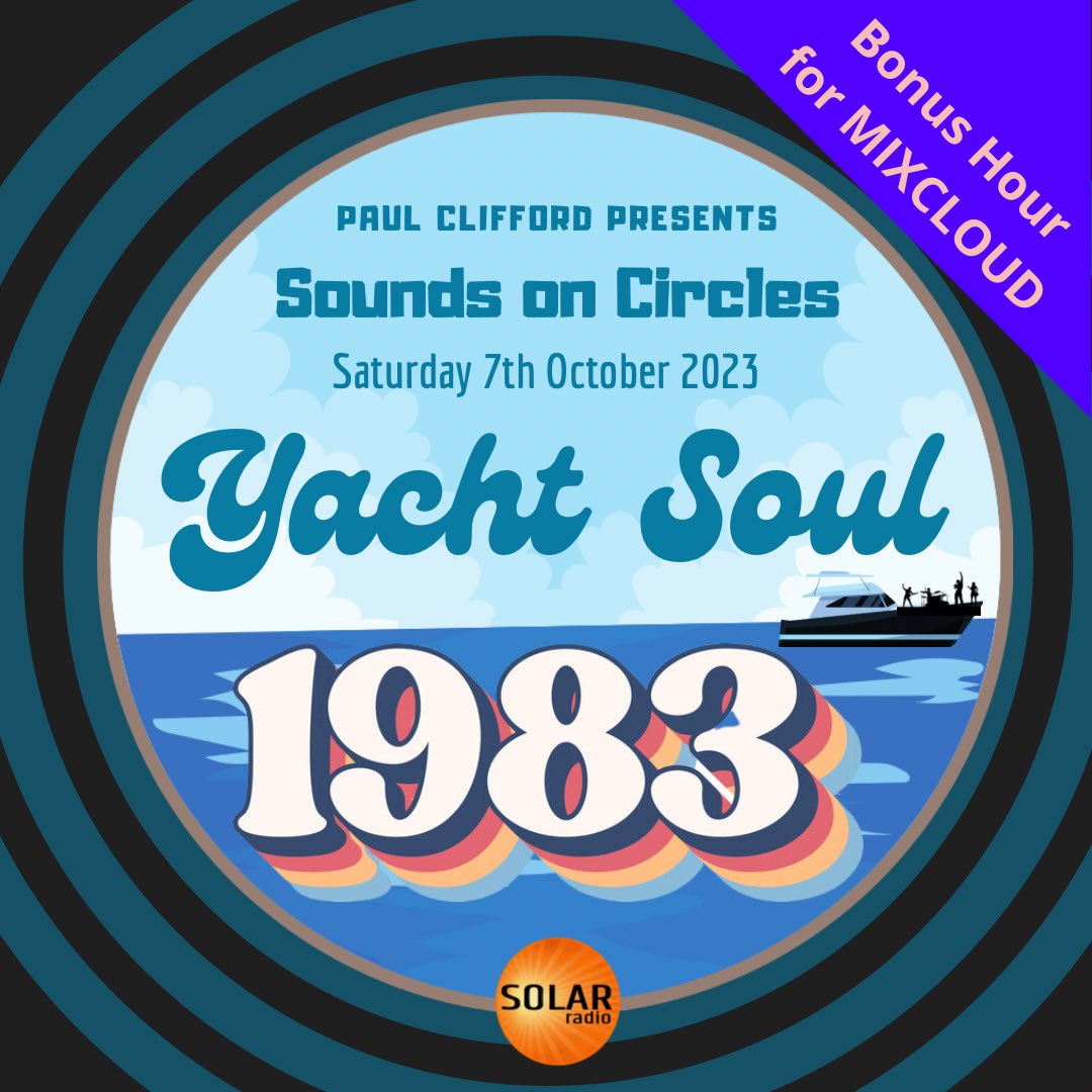 YachtSoul's tweet photo. 🚨ANNOUNCEMENT - NEXT WEEK🚨

🛥 #YachtSoul @solarradio 📻

⏰ Sat 7th October 2023 8pm-10pm ⏰

🗓️1️⃣9️⃣8️⃣3️⃣🗓️

1983 was a classic year - my picks of the year 

➕ Bonus Hour - Yacht Rock 1983

Follow me @mixcloud 🎧➡️ https://t.co/TzFj4WsUwl 

#soulguru #soundsoncircles https://t.co/X6fLoQjDUd