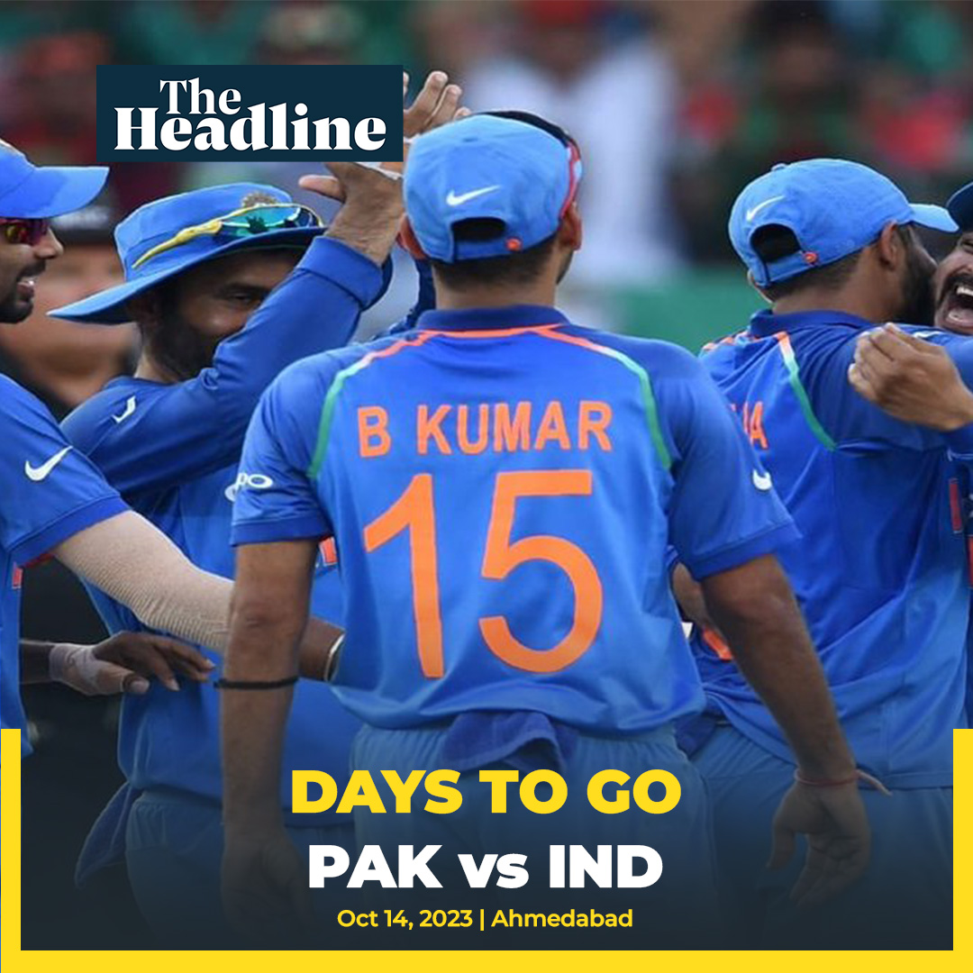 15 days left for the clash between Arch Rivals at ICC Cricket World Cup 2023.
#IndiavsPak #ICCWorldCup2023 #CWC23 #IndianCricketTeam #PakistanCricketTeam