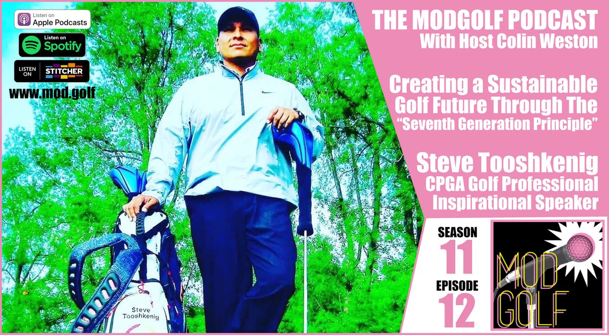 Tomorrow Sept 30th across 🇨🇦 we acknowledge The #nationaldayoftruthandreconciliation. Please consider listening to our episode with Inspirational Indigenous Speaker &and Golf Pro Steve Tooshkenig as we continue to raise our level of understanding. modgolf.fireside.fm/129-steve-toos…