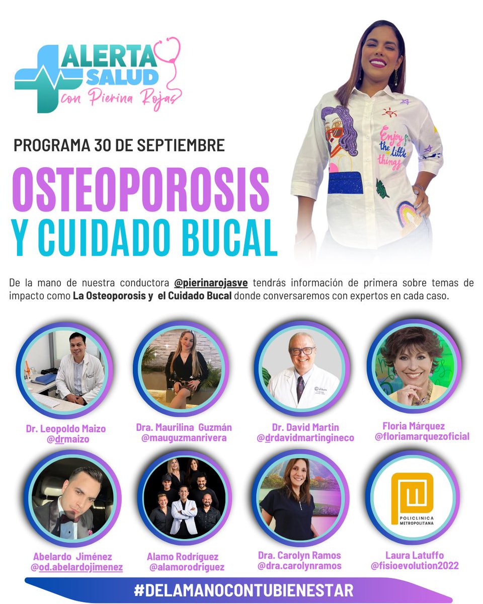 Este sábado no te pierdas ALERTA SALUD por <a href="/venevision/">Venevision</a> a partir de las 11 am ❤️