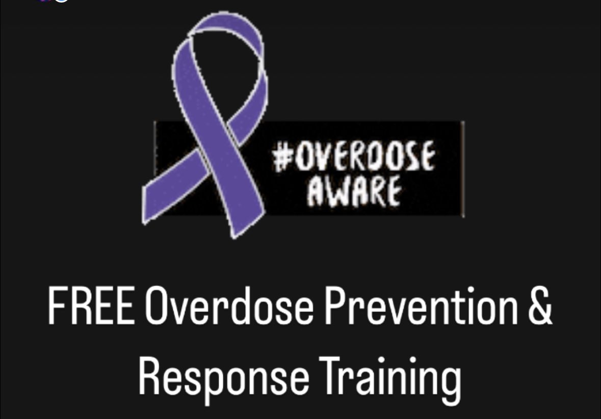 FREE Overdose Prevention &amp; Response Training at <a href="/MM_JCCManhattan/">Marlene Meyerson JCC Manhattan</a> on the UWS in NYC on Thu, Oct 19. Sign up here: bit.ly/3PUUXkI