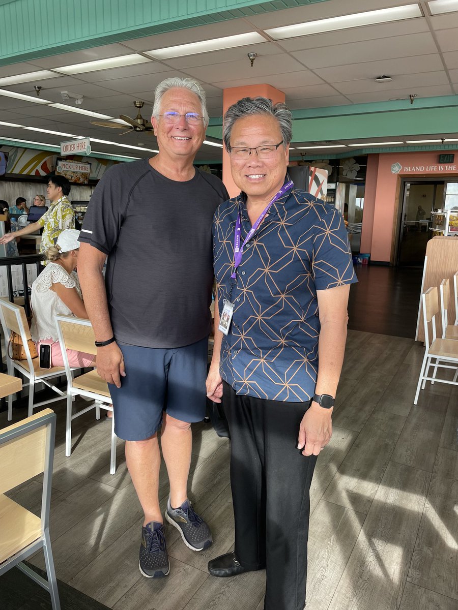 Brian F. Kennedy (@brianfkennedy) on Twitter photo So glad to spend time this morning with the incomparable LIH GM Wendrick Yee …. aka Weg!
Mahalo 😊<a href="/weareunited/">We Are United</a> @jacquikey <a href="/dtpilot19/">David Terry</a> <a href="/LouFarinaccio/">Lou Farinaccio</a> <a href="/DJKinzelman/">David</a> So glad to spend time this morning with the incomparable LIH GM Wendrick Yee …. aka Weg!
Mahalo 😊<a href="/weareunited/">We Are United</a> @jacquikey <a href="/dtpilot19/">David Terry</a> <a href="/LouFarinaccio/">Lou Farinaccio</a> <a href="/DJKinzelman/">David</a>