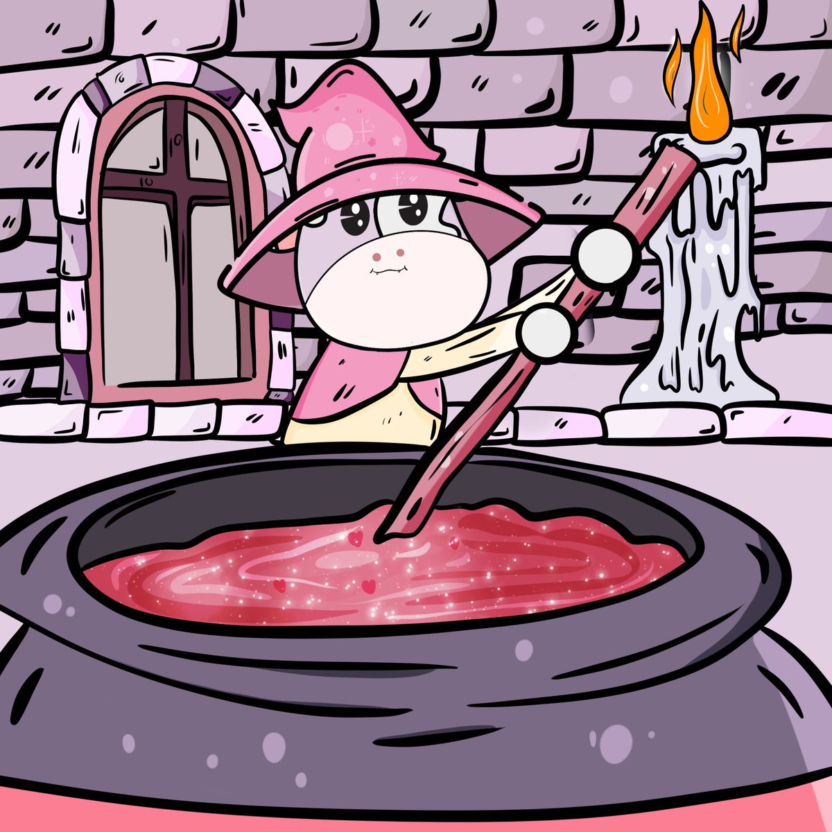 🎀⭐️part 3 and 4:

⭐️Once, a young girl arrived, carrying the weight of prolonged sadness. She sought assistance but found none until she recalled Mimi.
⭐️ Mimi promptly began crafting her potion.