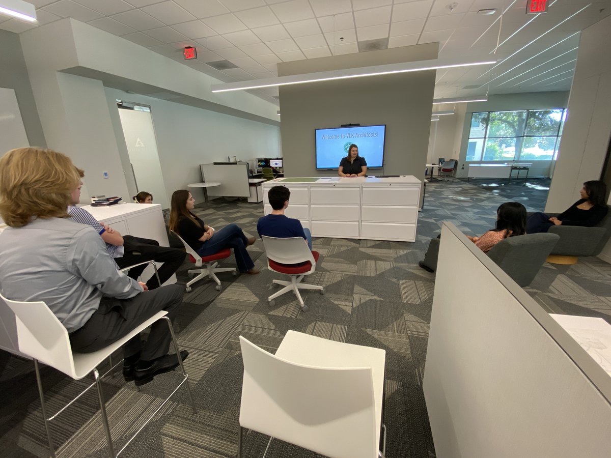 TheMrJacobsen's tweet photo. Architectural Design senior learning experience at @VLKArchitects! Students heard from the Architecture Director, a project coordinator, interior design specialist, and 3D experience designers! They were also challenged w/ planning a school layout
@prosperCTE @ProsperHS @ENO_PHS https://t.co/Kac5YAurGR