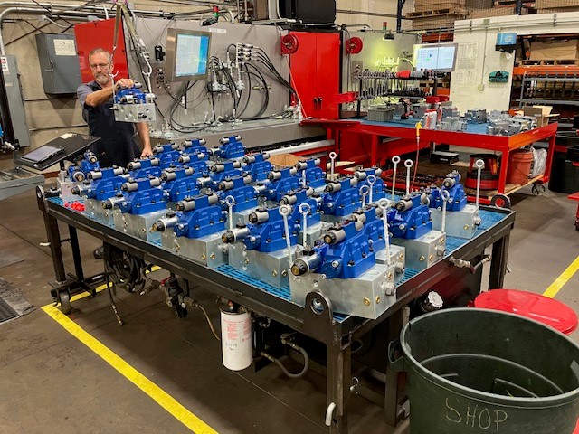 FSC_Wisconsin's tweet image. You dream it, our team can design and manufacture it! These custom manifolds were built to last and will be put to the test powering concrete trailer pumps. 

#engineeredsolutions #manufacturing #hydraulicsolutions