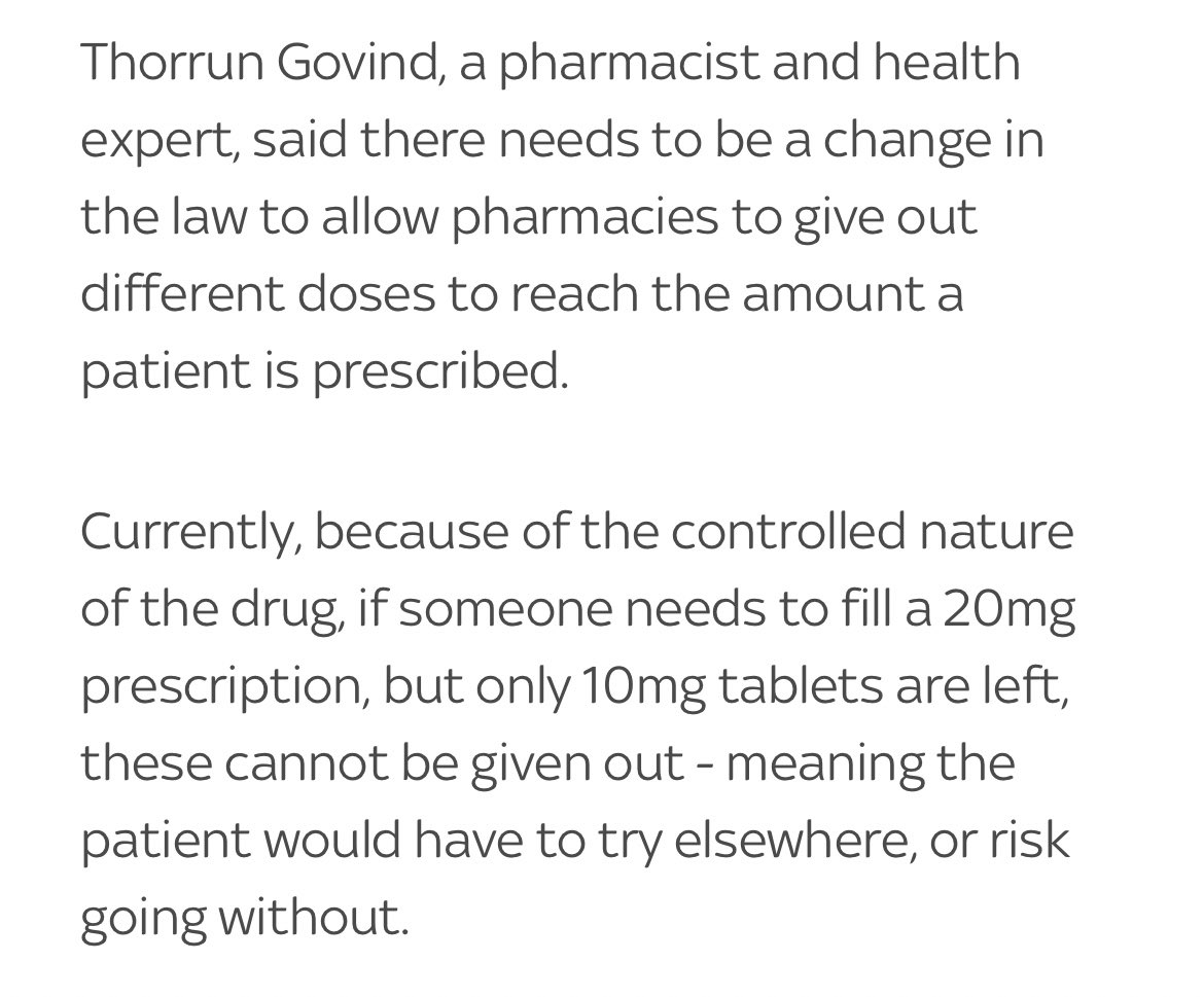 thorrungovind's tweet photo. ADHD meds shortages; https://t.co/9FY4D9fYOO https://t.co/7QMeUf9qwf