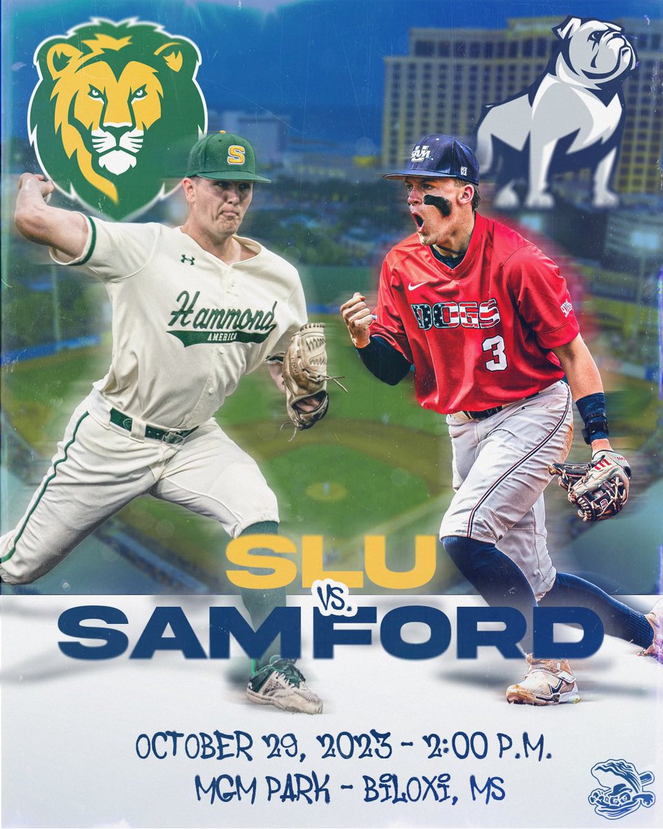 You thought we were done? Think again.

Fall ball continues at MGM Park as Samford takes on Southeastern Louisiana on October 29th.

Get your tickets TODAY: shuckers.info/fallballoct29