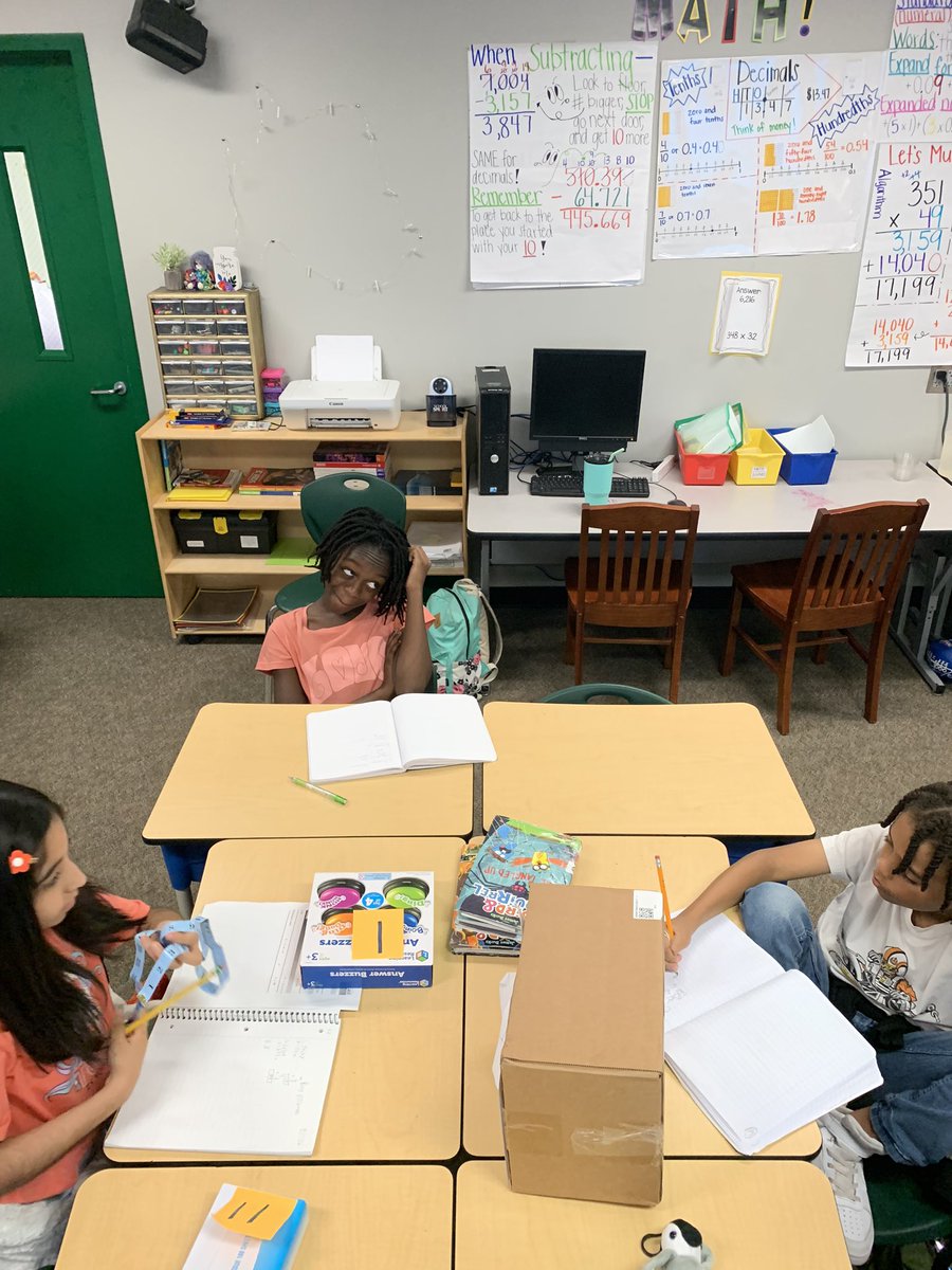 Boxey Volume! These 5th graders measured different boxes to determine the volume of each.  Discovery learning at work <a href="/HumbleISD_TE/">Timbers Elementary</a> <a href="/HumbleElemMath/">Humble ISD Elementary Math</a> <a href="/MrsGeegan/">Mrs. Geegan, M. Ed</a>