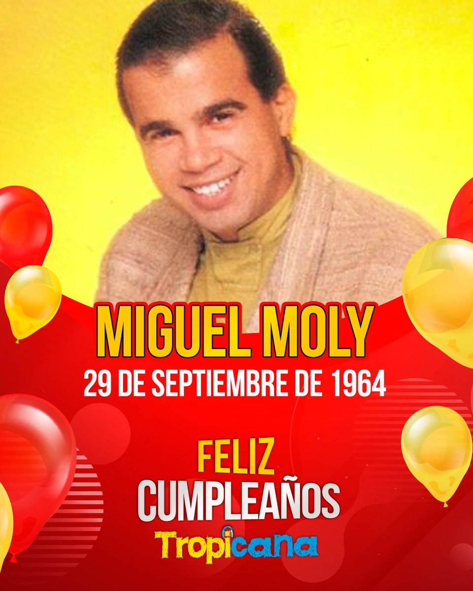 Jesús Miguel Moly Pérez nació en Caracas, Venezuela; el 29 de septiembre de 1964;  más conocido como
Miguel Moly , es un cantautor y productor musical venezolano, que se dio a conocer en 1990 en toda Latinoamérica y Europa. <a href="/MIGUELMOLY/">MIGUEL MOLY</a> #MiguelMoly
