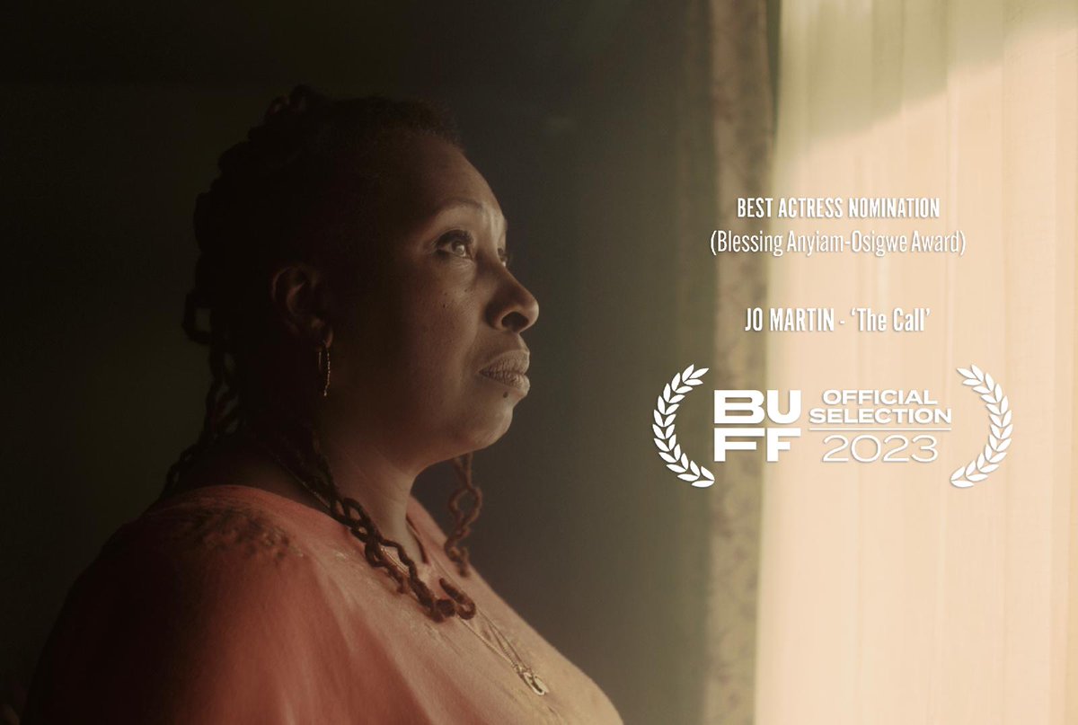 Our wonderful @msjomartin is nominated for Best Actress in @BUFilmFestival @bafta and @bifa_film qualifying festival! We are sooooo proud of you! Best Cora ever!!! 🙏🏽♥️☄️✨

#buff2023 #thecall #bestactress #jomartin #femalefilmmakers #mothers #superheroes