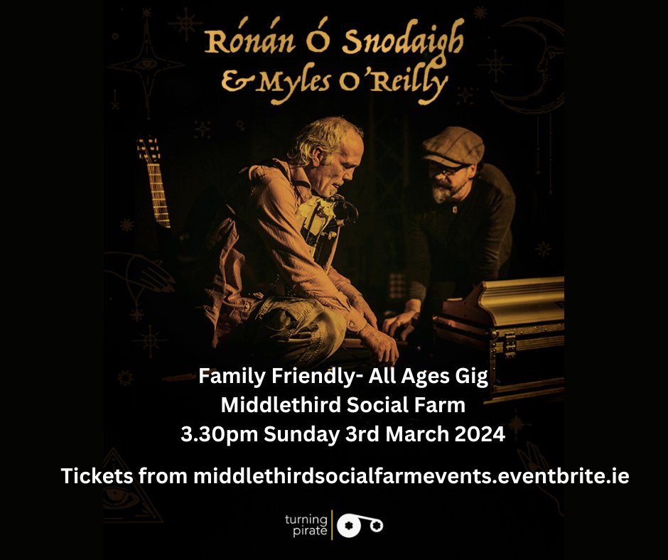 Happening in <a href="/Middle3rd/">Middlethird Farm</a> #SocialFarm in March 2024!! The Glasshouse is an intimate venue, space will be limited. it's a family friendly, all ages gig meaning that you can bring the kids to some tunes!! Of a Sunday in March!!! How bad! Tickets here 👇 …lethirdsocialfarmevents.eventbrite.ie