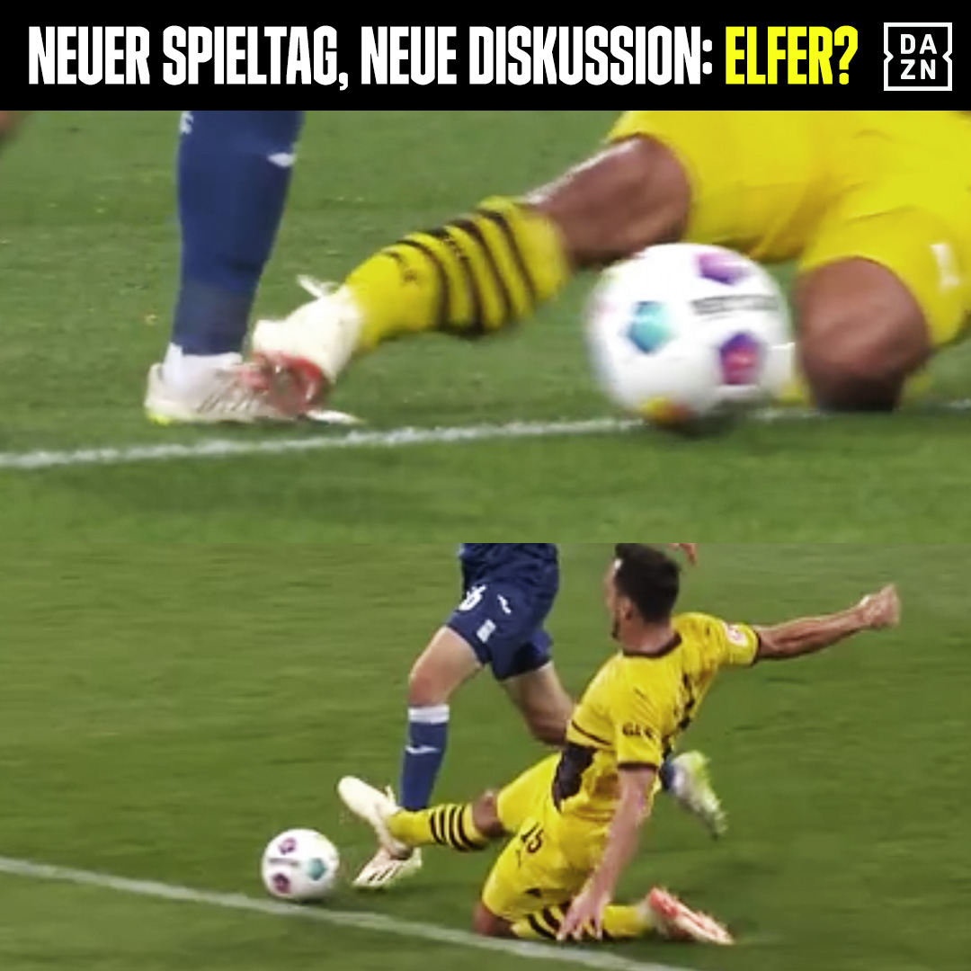 DAZN_DE's tweet photo. Hat hier noch jemand keinen Bock mehr auf jede Woche dasselbe? 

#TSGBVB https://t.co/6o4UAHxvdq