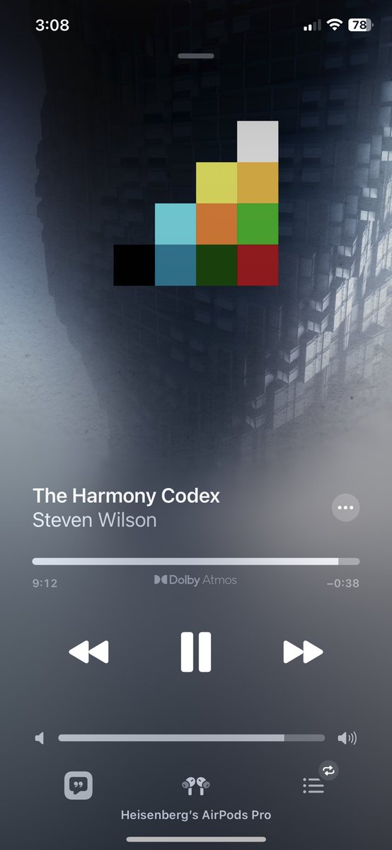 Pure magic #theharmonycodex #stevenwilson