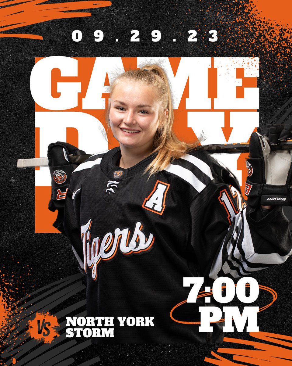 RidleyHockey's tweet photo. Prep Girls GAME DAY &amp; SPIRIT NIGHT ‼️

Come cheer on the 🟠 &amp; ⚫️ as they kick off their U22 regular season on HOME ice! 

🆚 North York Storm
🕘 7:00PM
📍 Tiger Arena
🖥️ https://t.co/aWdE9mMmVJ

@OWHAhockey | @RidleyAthletics https://t.co/T1eQqalOf6