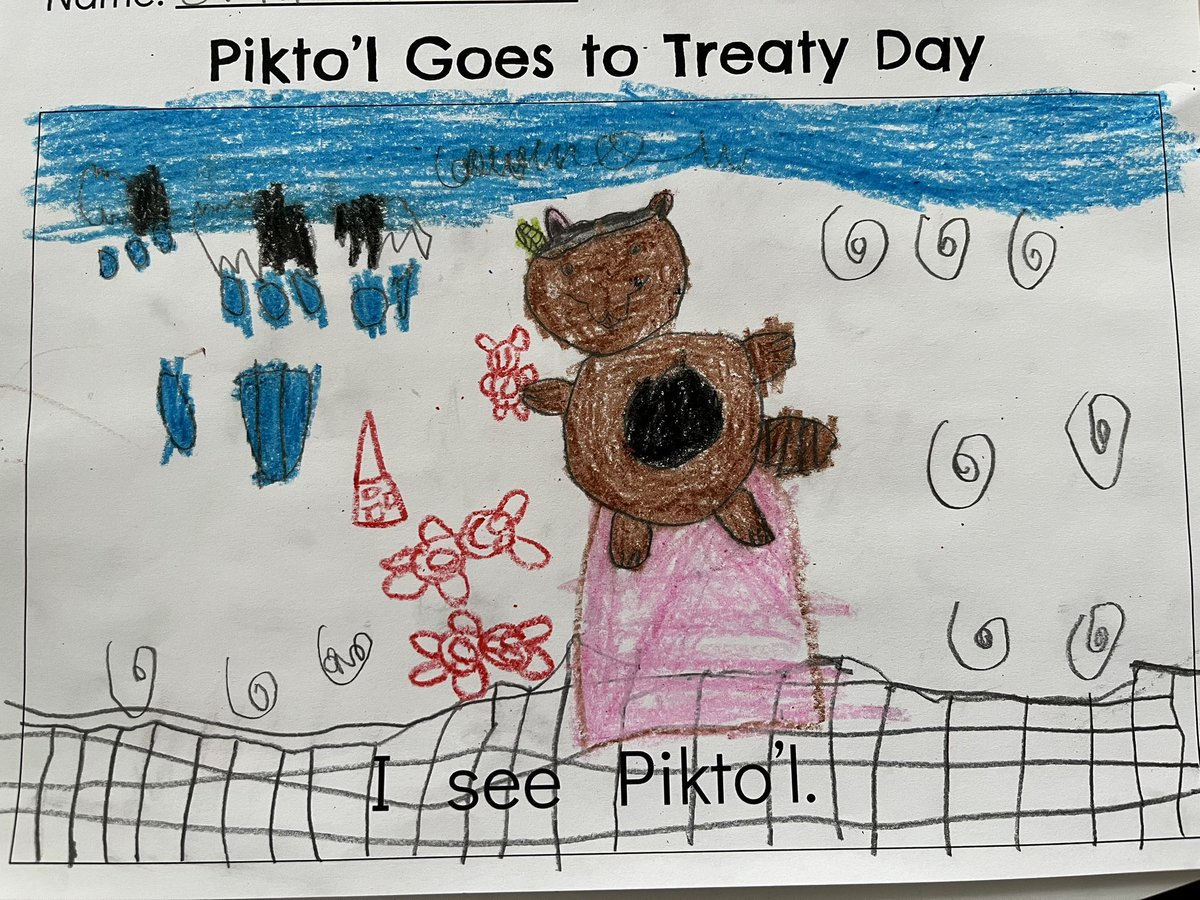 SimonsenTeach's tweet photo. Learning about and sharing how our friend Pikto’l celebrates Treaty Day 🧡 https://t.co/SzTriBkugp