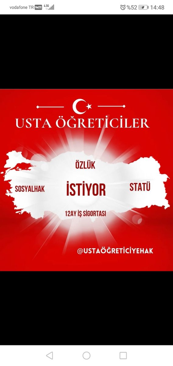 Bunca yıldır görev alan hiçbir öğreticimiz emekli olamıyor. Bu hak mı???  #ustaöğreticiyiduy
 <a href="/RTErdogan/">Recep Tayyip Erdoğan</a> <a href="/dbdevletbahceli/">Devlet Bahçeli</a> <a href="/MHP_Bilgi/">MHP</a> <a href="/CumhuriyetHalk6/">Cumhuriyet Halk Partisi</a> <a href="/kilicdarogluk/">Kemal Kılıçdaroğlu</a> <a href="/denizdemirtc/">Deniz Demir</a> <a href="/iyiparti/">İYİ Parti</a> <a href="/meral_aksener/">Meral Akşener</a> <a href="/senolsunat/">Şenol Sunat</a> <a href="/55erhanusta/">Dr. Erhan Usta</a>  @tcme <a href="/tcbestepe/">T.C. Cumhurbaşkanlığı</a> <a href="/Yusuf__Tekin/">Yusuf Tekin</a> <a href="/PrfDrFilizKilic/">Prof. Dr. Filiz KILIÇ</a>🇹🇷