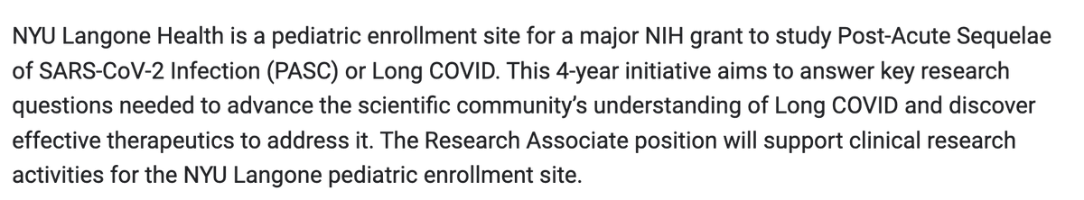 Inside The Match (@inside_thematch) on Twitter photo Clinical Research Associate <a href="/nyulangone/">NYU Langone Health</a>
Info/Apply HERE: jobs.nyulangone.org/job/19098083/r…
#InsideTheMatch Clinical Research Associate <a href="/nyulangone/">NYU Langone Health</a>
Info/Apply HERE: jobs.nyulangone.org/job/19098083/r…
#InsideTheMatch