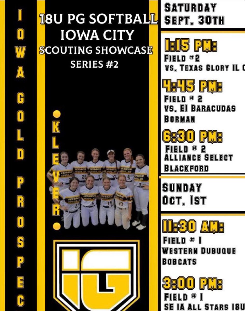 Looking forward to another weekend on the field with these girls! Playing some good competition this weekend.