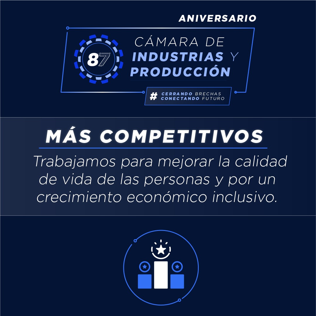 CamaraCIP's tweet image. #CIP87AñosJuntos |🎯Buscamos una agenda de competitividad sólida, construida con la participación activa del sector privado, para fortalecer la economía y mejorar la calidad de vida de los ecuatorianos.
#CerrandoBrechas
#ConectandoFuturo