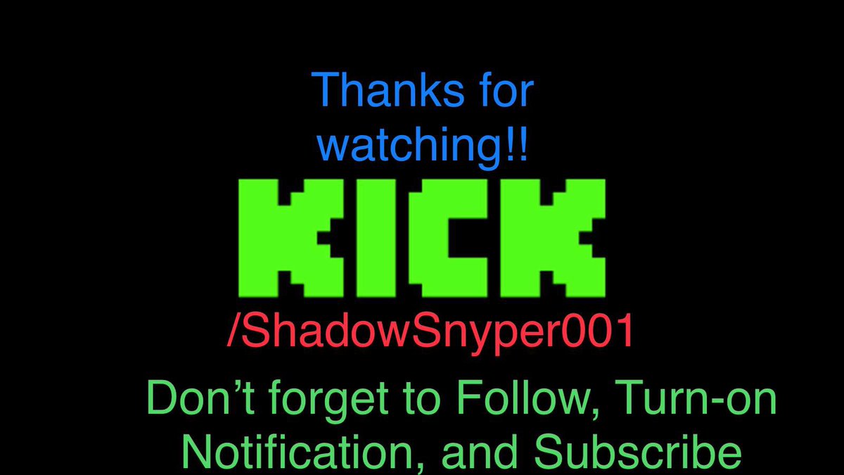 #shadowsnyper001 #armyveteran #supportsmallstreamers #supportallstreamers #xbox #pc #gamer #varietystreamer #kick #kickstreaming #kickcommunity #kickstreamer #kickhelpers #kickstreamslive #kickpromotions #pathtoverifaction #kickaffiliate #streamelements #jayeverydaykdt