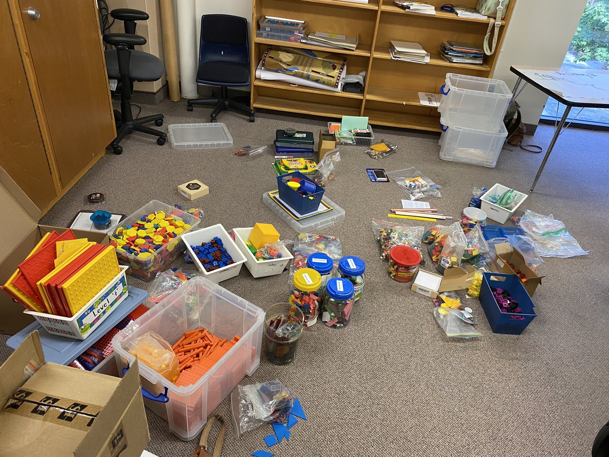rhondahewer's tweet photo. #mathfacilitators preparing to deep dive into place value and fractional thinking with Gr 3 &amp; 6 students when math threw-up all over the floor! #JacquieForde #mtbos #k12mathoach #iteachmath #educoach https://t.co/1tMe3CMMdi