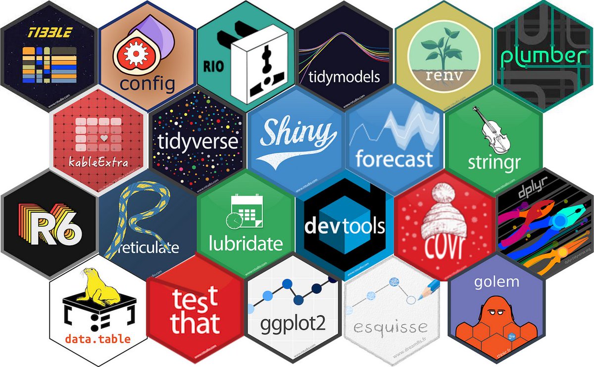 My Top 9 #R Packages (with code examples).

200 lines of code.

Drops this Sunday!

👉Sign up for R-tips here: learn.business-science.io/r-tips-newslet…

#DataScience #Skills #Tips #Hacks