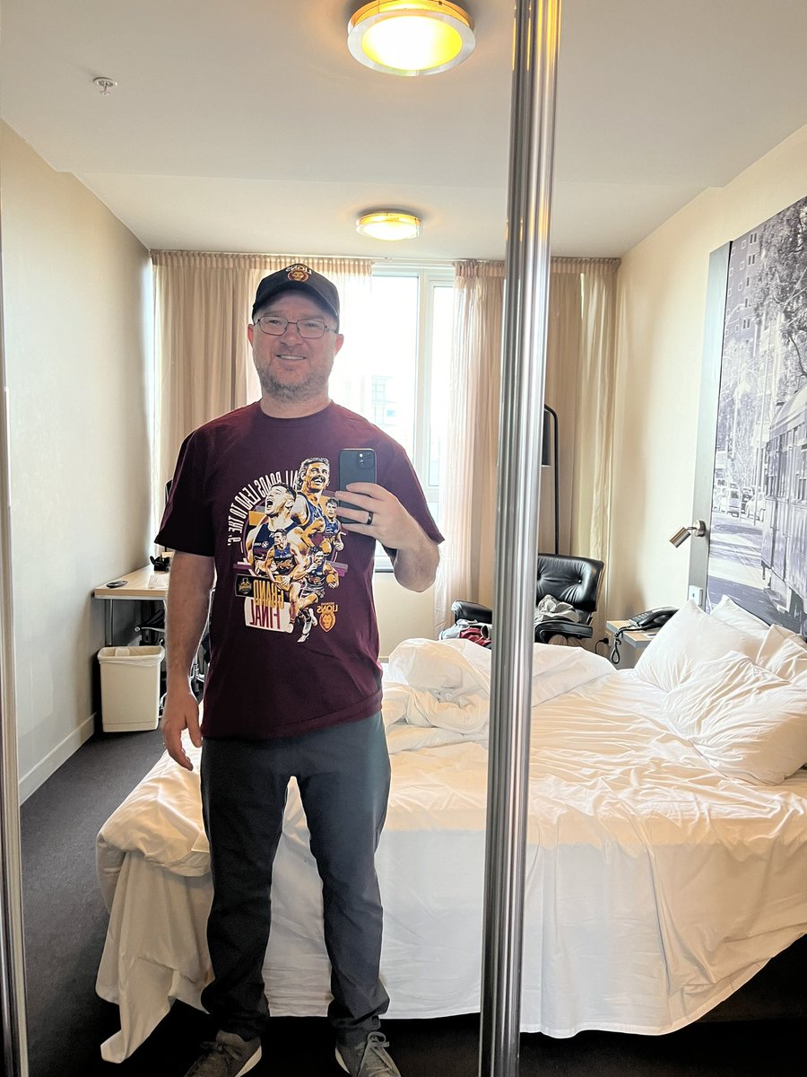 ablakeisreal's tweet photo. All set for the GF today! Got my offical merch and am off to a pre-game function. https://t.co/N2fSm9S8p0