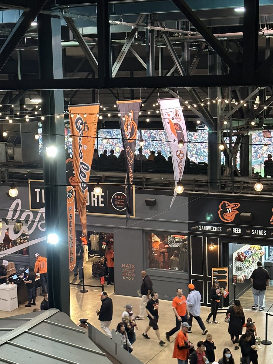 I know it’s been a few years since we were here but cannot believe they no longer serve Natty Bo here at Camden Yards. A lost tradition. #Orioles