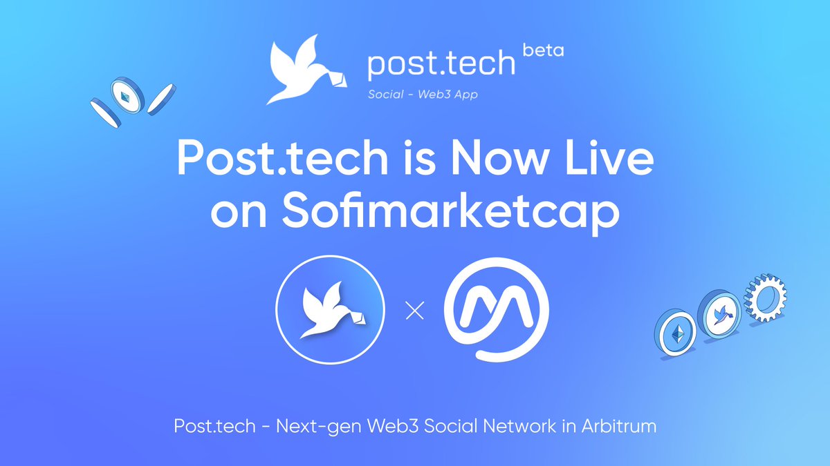 post_fi's tweet image. We&apos;re excited to announce that post.tech is now live on @SoFiMarketCap! 🚀

For all  users, this means you can conveniently check your portfolio with analytics, trade history &amp;amp; market cap overview in one place.

Explore key features below! 👇