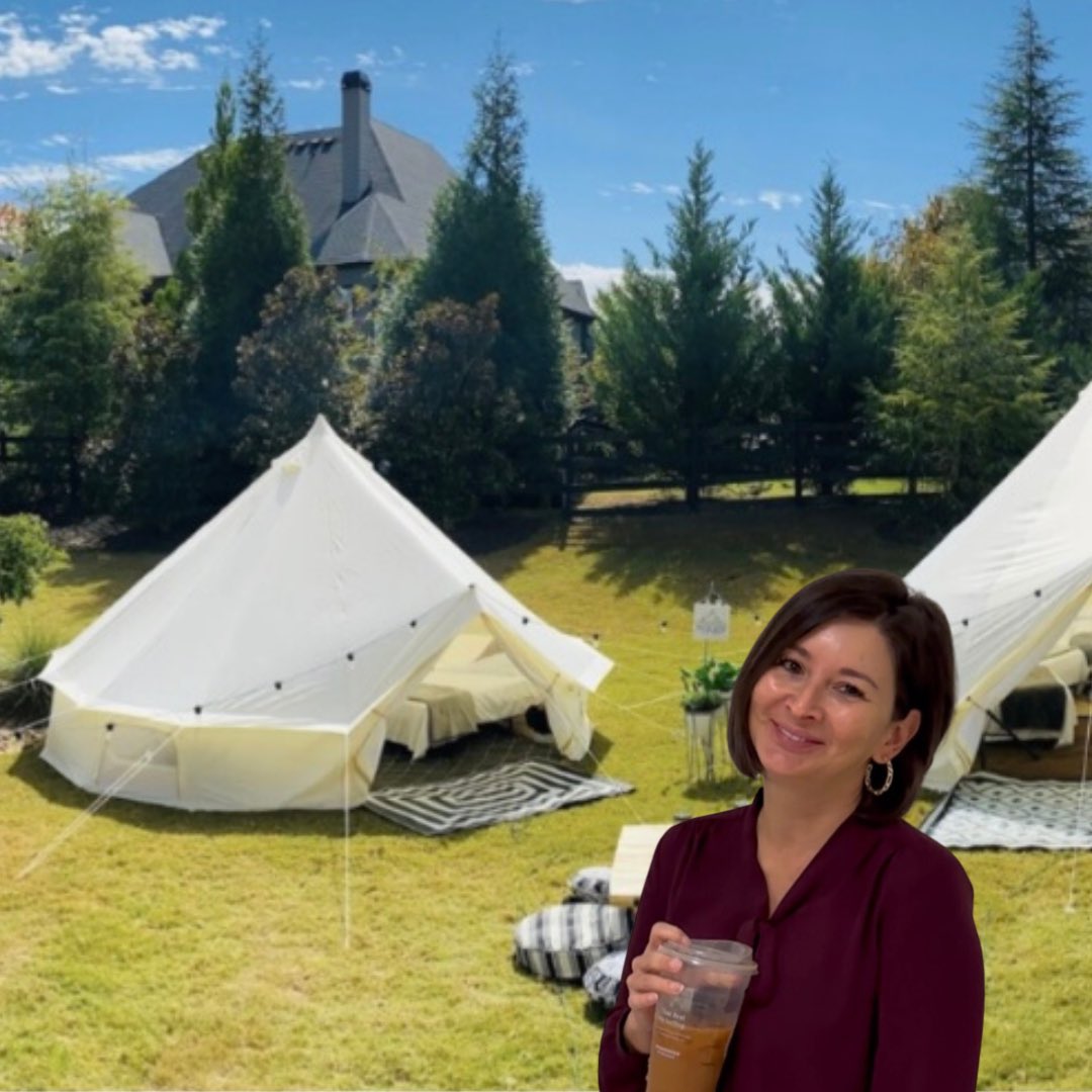CogburnWoodsPTO's tweet photo. We met our goal, and you know what that means…😉 Ms. @lisagarosi will be camping out overnight at the school! 🎉 🏕️  📚 https://t.co/UcWKNInfnJ