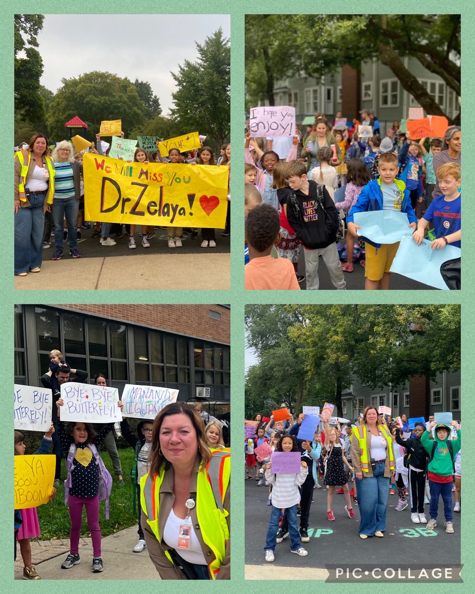 What a send off our #HolmesHawks gave me today. The Holmes team, students, and community are absolutely amazing. Thank you for your support and well wishes as I transition to my new role as interim senior director of HR. I ❤️ you Holmes! <a href="/OakPark97/">Oak Park District 97</a>