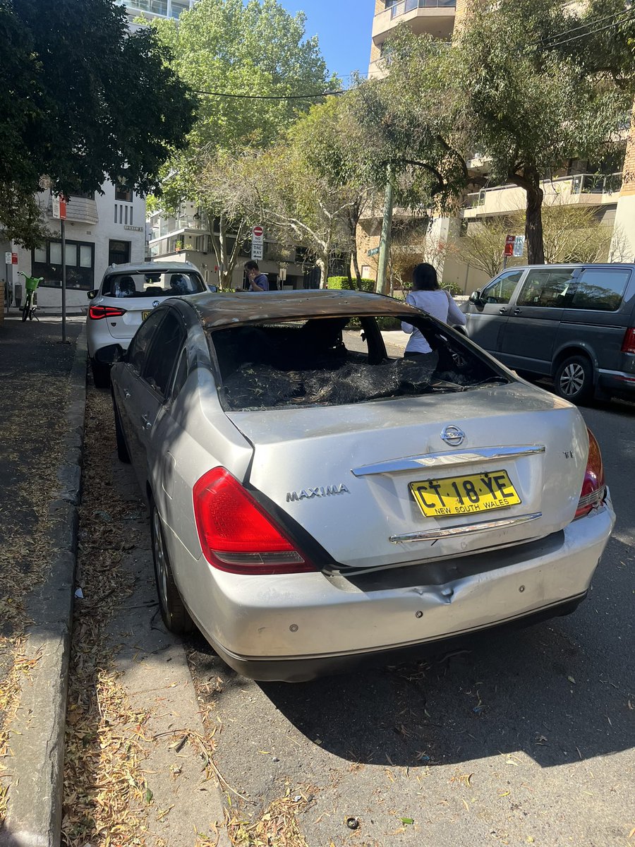 Jo Cooper (@jocoopermusic) on Twitter photo Hey <a href="/cityofsydney/">City of Sydney</a> this burnt vehicle has been on Farrell Ave for over a month. When do you think it might be removed? Many thanks, Jo Hey <a href="/cityofsydney/">City of Sydney</a> this burnt vehicle has been on Farrell Ave for over a month. When do you think it might be removed? Many thanks, Jo
