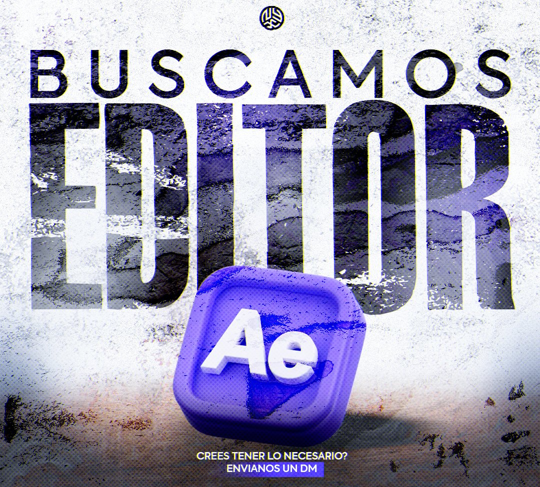 ¡ESTAMOS BUSCANDO EDITOR DE VÍDEO! 🔎

Buscamos un nuevo encargado para que pueda hacer las mejores ediciones del equipo. 🤩

¿Crees tener lo necesario? Contáctanos vía DM con tu portafolio. 

#GoNYX #Esports #Colombia