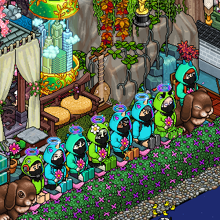 ZaxWareux's tweet photo. La gente mas linda de todo Habbo @Mizelle24 @PleikoH @CorbachiitoHB @userd4mo @Brillda_02 https://t.co/JItN1qozaR