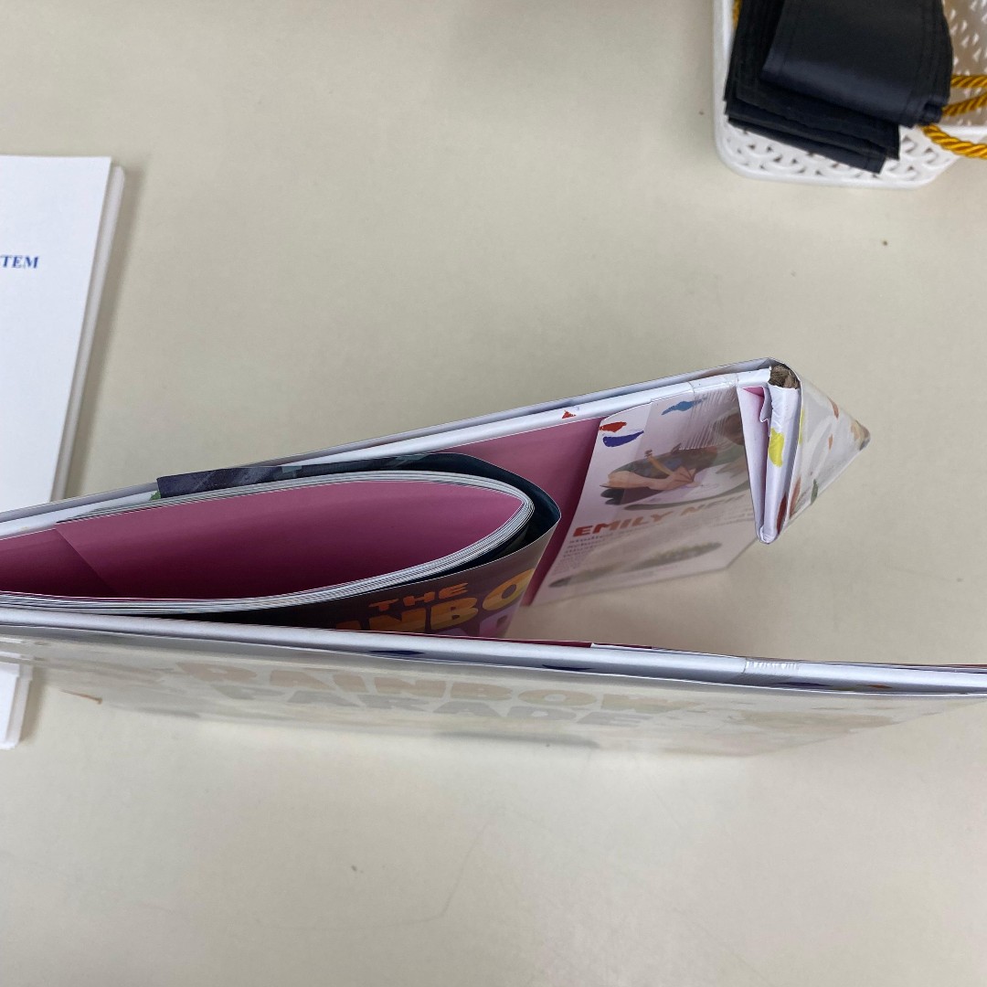 "The Rainbow Parade," by Emily Neilson, is a juvenile picture book recently found damaged and hidden at the #DowntownRenoLibrary. The back cover was bent and broken, and the pages were folded in half. Find our #CensoredByYourNeighbors book list at washoelibrary.org/catalog