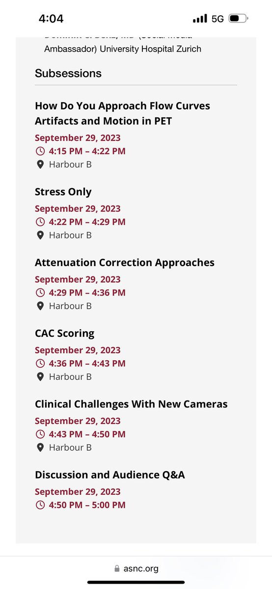 Happening now - How to Tackle Common Clinical Problems in MPI - Harbour B @alfonsowallermd @RBP0612 @danielbermanmd @bchowmd @MyASNC #ASNC2023 #CVNuc