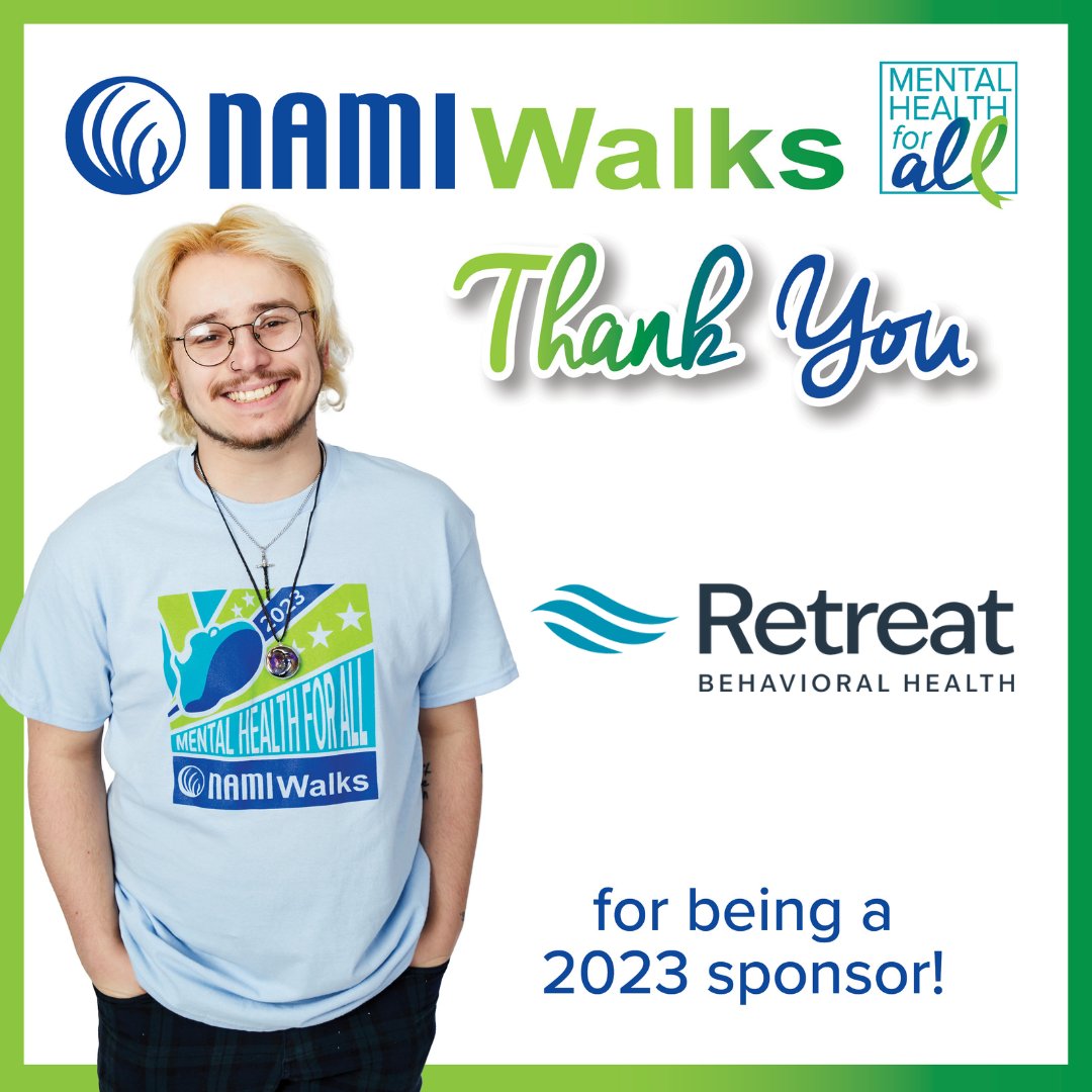 NAMI Broward County (@namibroward) on Twitter photo Thank you to <a href="/retreatBH/">Retreat Behavioral Health</a> for becoming a Silver Sponsor of NAMIWalks! #Together4MH Thank you to <a href="/retreatBH/">Retreat Behavioral Health</a> for becoming a Silver Sponsor of NAMIWalks! #Together4MH