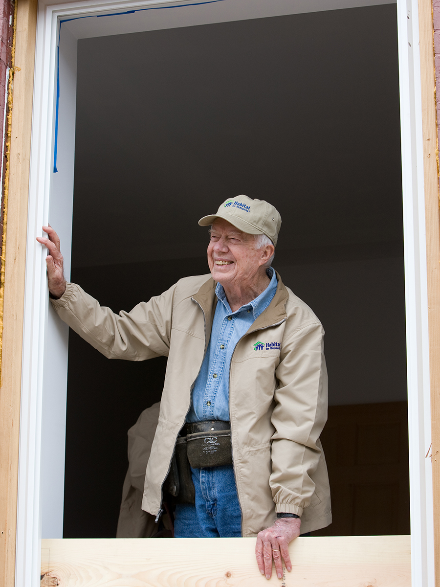Habitat_org's tweet image. Happy 99th birthday, President Carter! 
Hundreds of Habitat for Humanity volunteers gather in Charlotte today to honor you in a way you understand well: by getting to work!
#CarterWorkProject